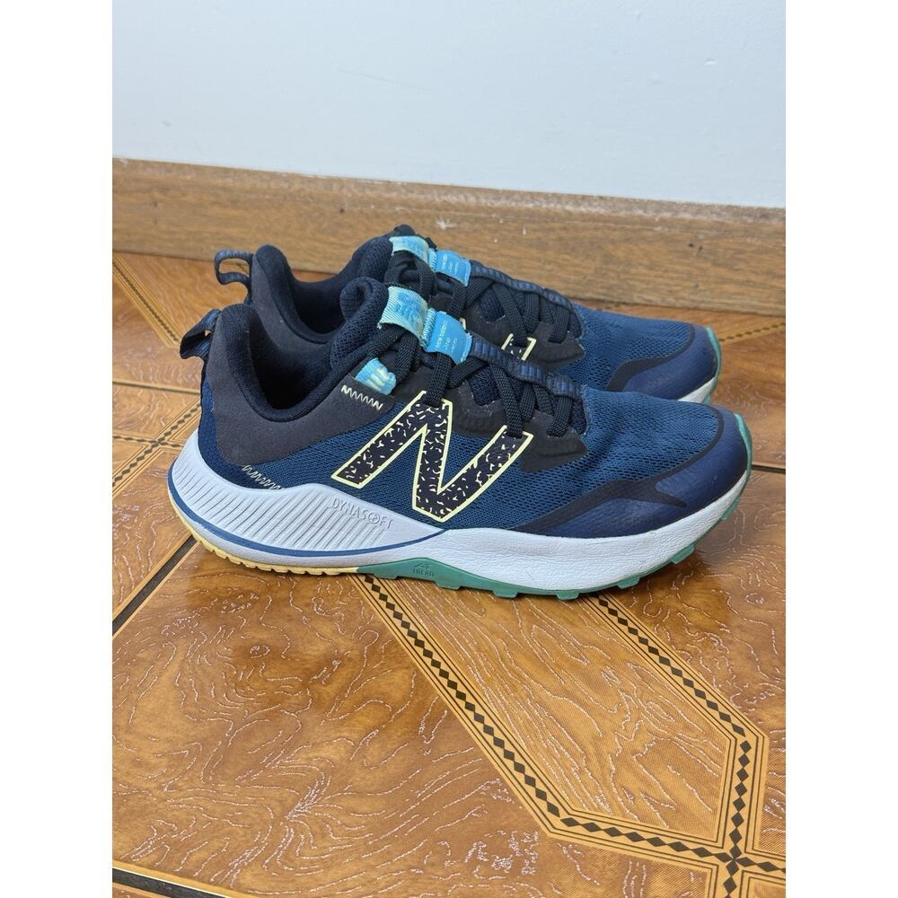 New Balance Women’s Size 7.5 Nitrel Dynasoft V4 Blue Athletic Trail Run Shoes